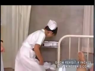 Japonesa estudante enfermeiras treinamento e prática part1