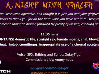 &lbrack;OVERWATCH&rsqb; A Night With Tracer&vert; attractive Audio Play by Oolay-Tiger
