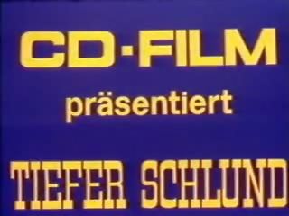 Вінтажний 70s німецька - tiefer schlund (1977) - cc79