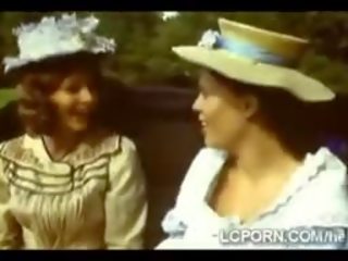 2 sexually aroused Vintage Babes Turns Ride Outdoor In Nasty Experience