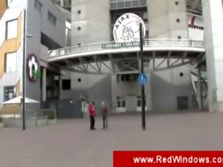Tourist guide brings a guy to the sluts